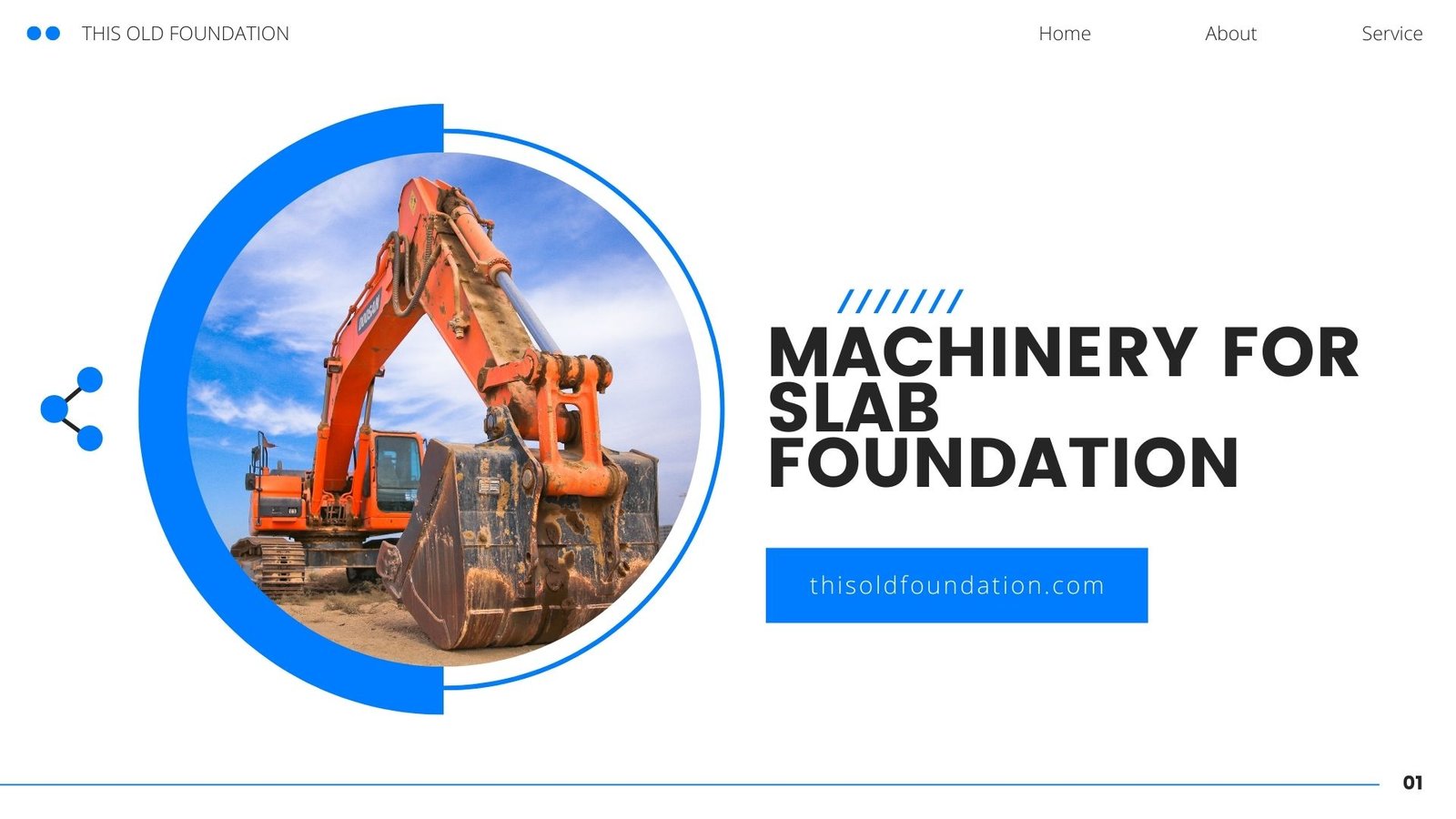 Machinery for Slab Foundation
